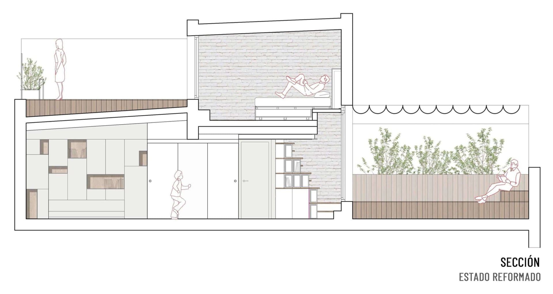 BETWEEN TERRACES AND DOMES — Sketches and plans 1