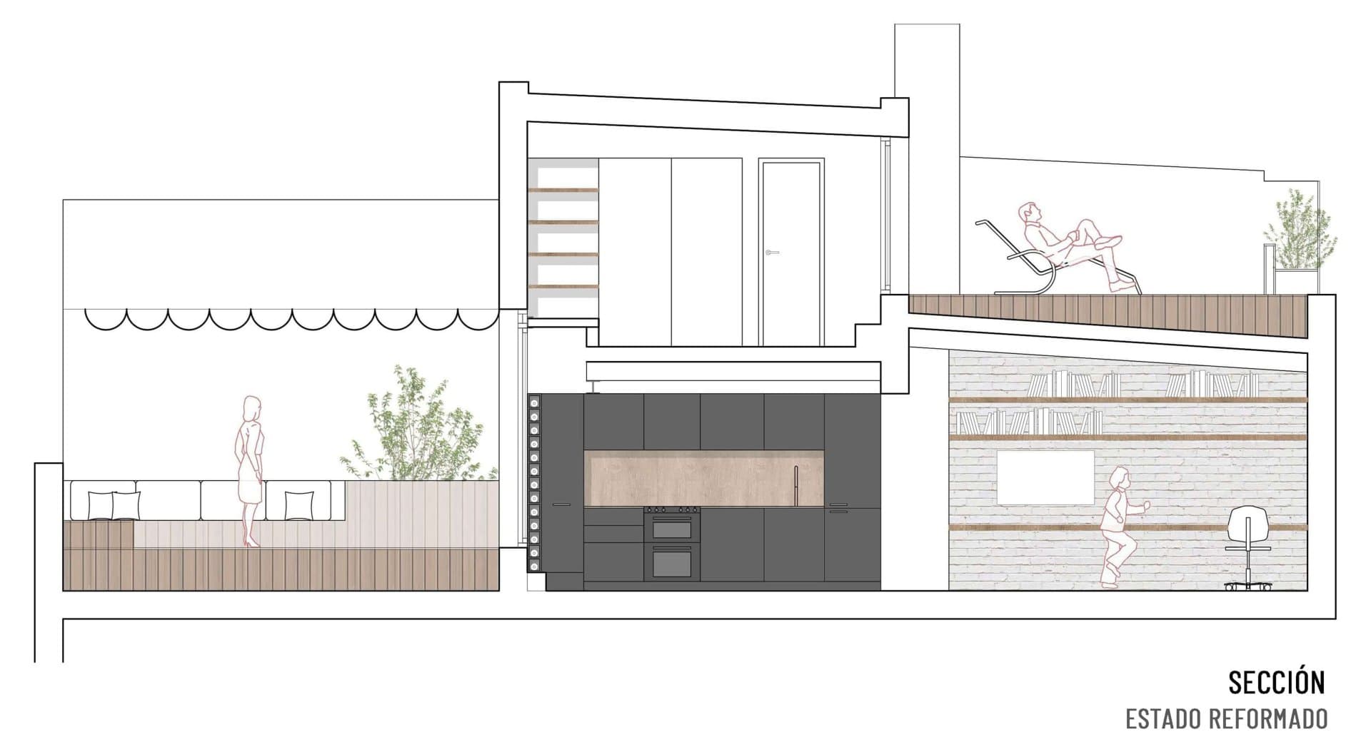 BETWEEN TERRACES AND DOMES — Sketches and plans 2
