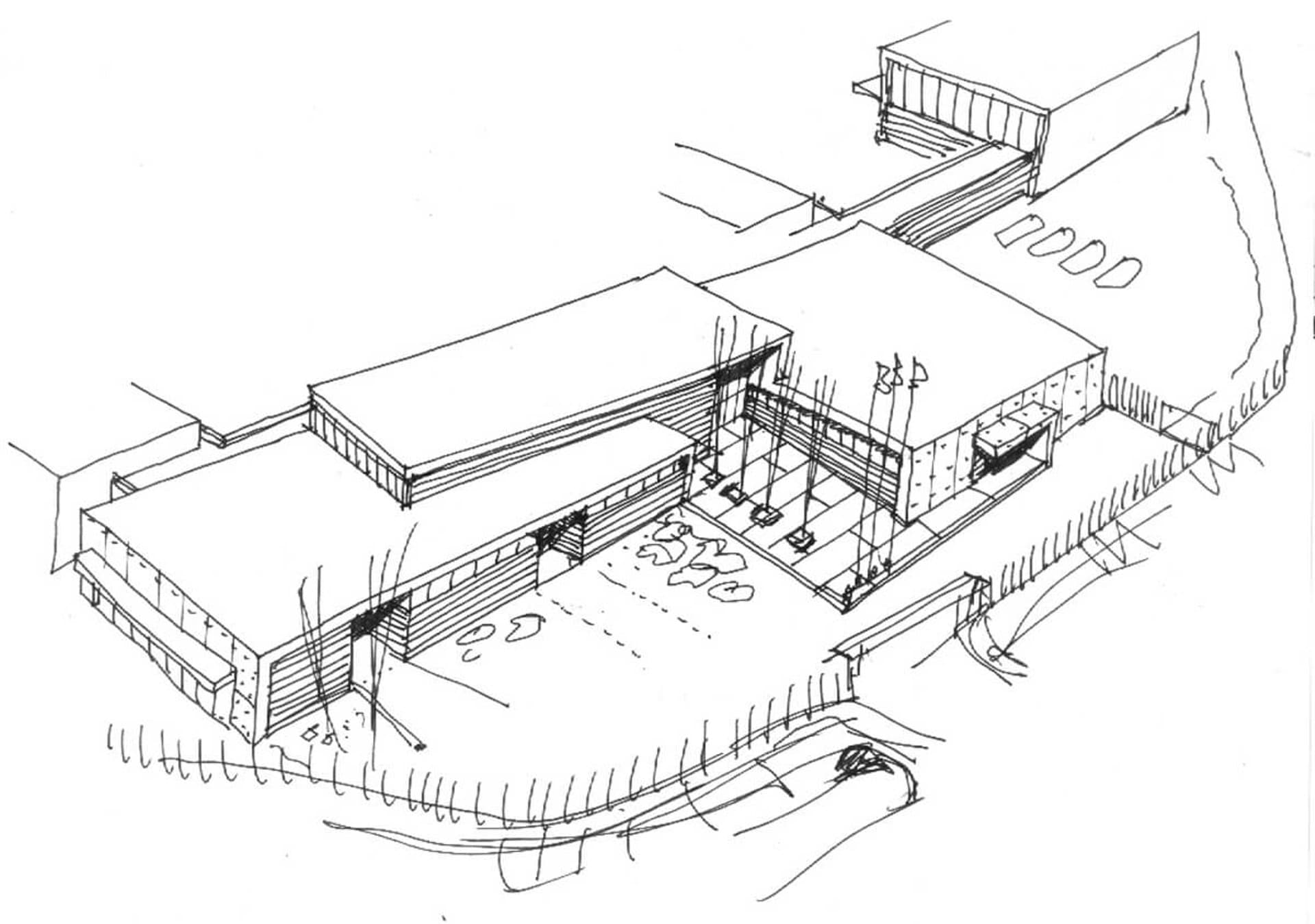 PUBLIC SCHOOL Nº2 IN MÉNTRIDA — Sketches and plans 1