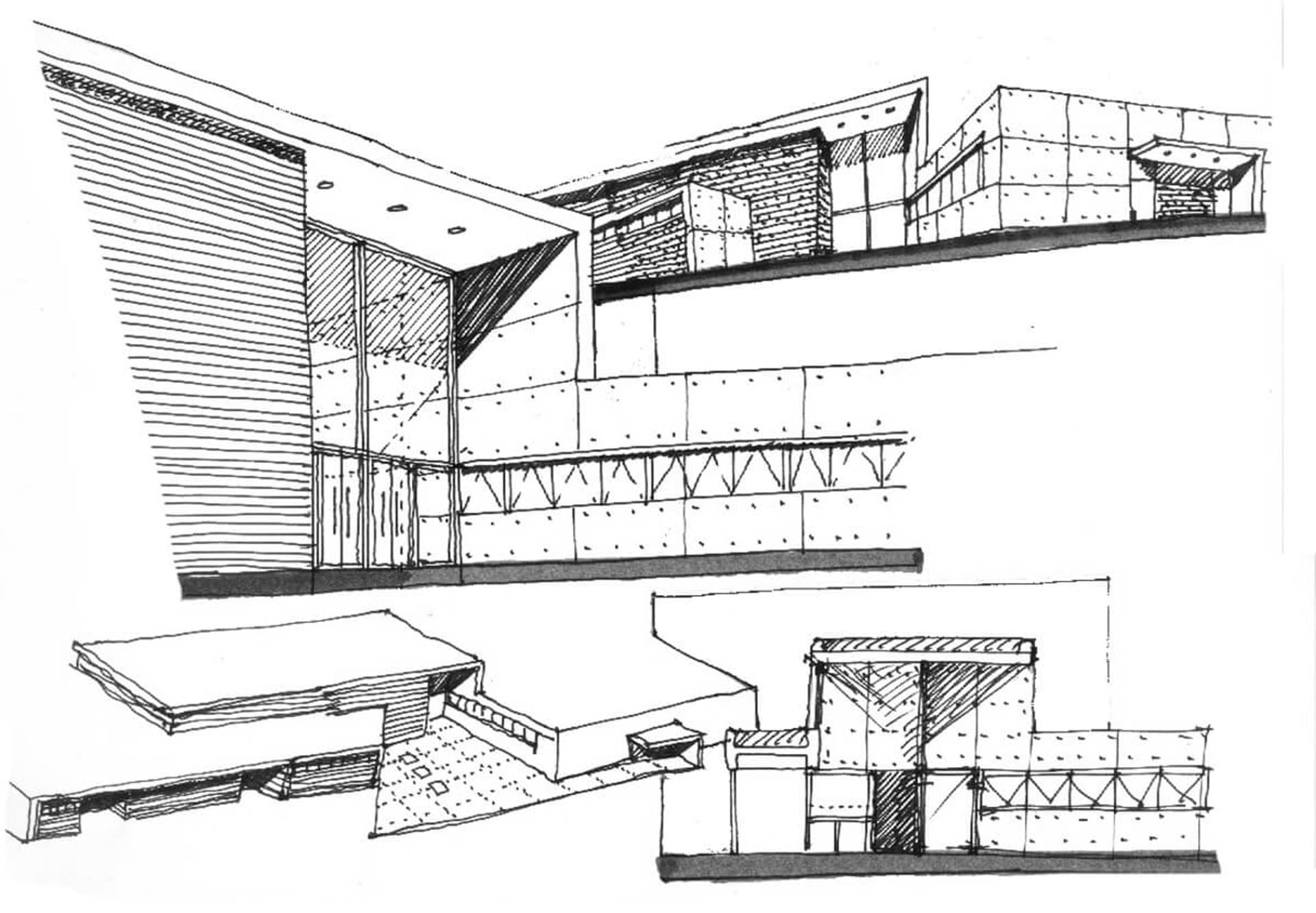 PUBLIC SCHOOL Nº2 IN MÉNTRIDA — Sketches and plans 2